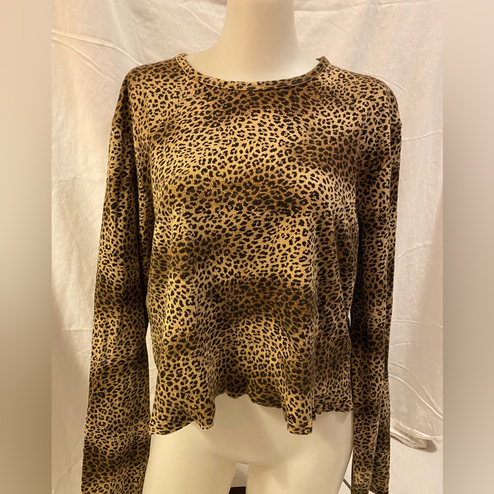 cheetah print long sleeve
